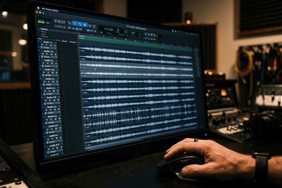 ProTools AAF session